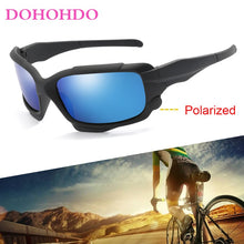 Carica l&#39;immagine nel visualizzatore di Gallery, DOHOHDO Occhiali da sole Uomo Donna Occhiali da sole polarizzati Occhiali da guida con rivestimento a specchio Occhiali neri Occhiali da sole sportivi maschili UV400 