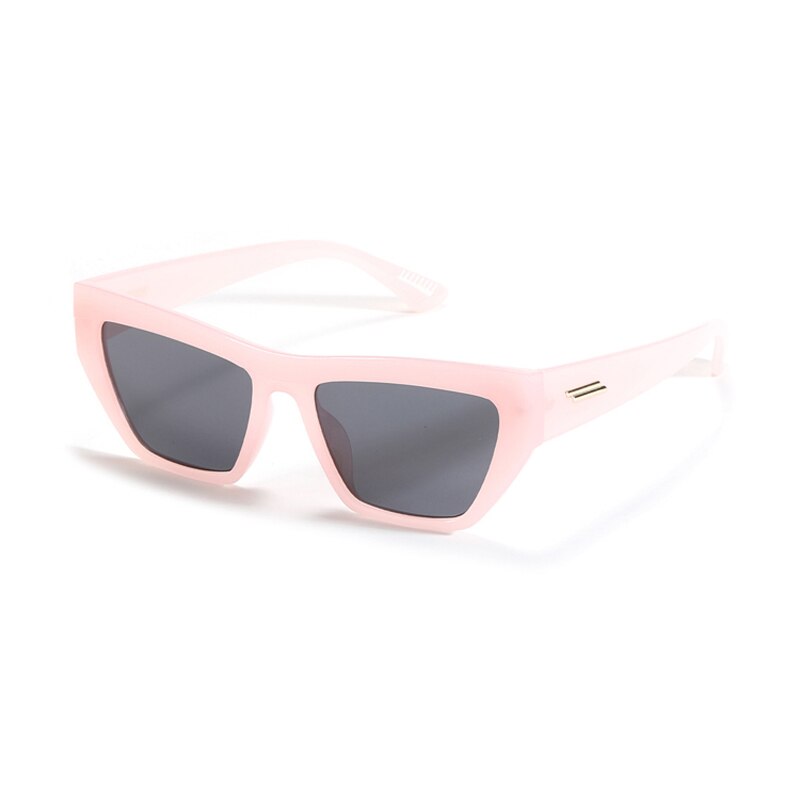 DOISYER 2023 Black Character Siamese Framed Small Face Sunglasses Avant-garde with Sunglasses