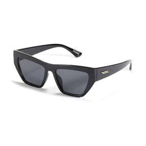 DOISYER 2023 Black Character Siamese Framed Small Face Sunglasses Avant-garde with Sunglasses