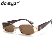 Load image into Gallery viewer, DOISYER 2023  metal square - frame sunglasses   men anti - UV sunglasses