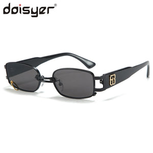 DOISYER 2023  metal square - frame sunglasses   men anti - UV sunglasses