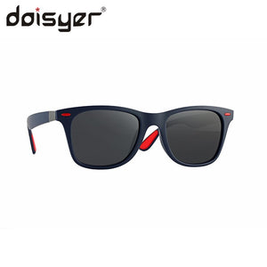 DOISYER Occhiali da sole polarizzati da uomo Occhiali sportivi personalità riso stile unghie occhiali da sole da guida all'aperto