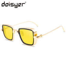 Load image into Gallery viewer, DOISYER sunglasses men retro thick rimmed metal square sunglasses