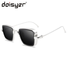 Load image into Gallery viewer, DOISYER sunglasses men retro thick rimmed metal square sunglasses