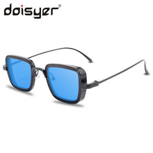Load image into Gallery viewer, DOISYER sunglasses men retro thick rimmed metal square sunglasses