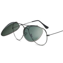 Load image into Gallery viewer, DOISYER Retro Toad polarizing Sunglasses Toad double flip polarizer