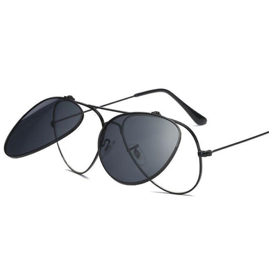 DOISYER Retro Toad polarizing Sunglasses Toad double flip polarizer