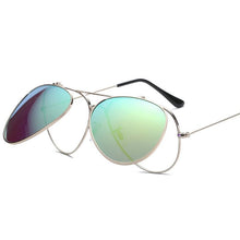 Load image into Gallery viewer, DOISYER Retro Toad polarizing Sunglasses Toad double flip polarizer