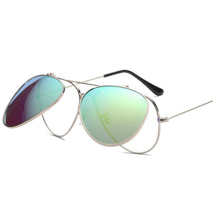 DOISYER Retro Toad polarizing Sunglasses Toad double flip polarizer