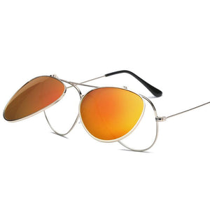DOISYER Retro Toad polarizing Sunglasses Toad double flip polarizer