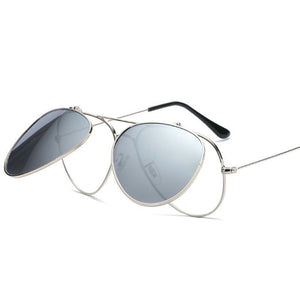 DOISYER Retro Toad polarizing Sunglasses Toad double flip polarizer