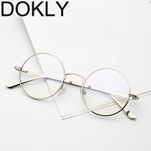 Load image into Gallery viewer, DOKLY 2023 Yellow Round Sunglasses real UV400 Women sunglasses vintage sunglass round sunglasses Yellow lens