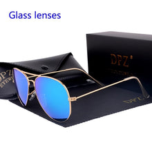 Load image into Gallery viewer, DPZ Glass lenses Gradient women sunglasses men 58mm 3025 Mirror G15 Gafas Brand design  sun glasses UV400