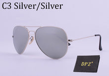 Load image into Gallery viewer, DPZ Glass lenses Gradient women sunglasses men 58mm 3025 Mirror G15 Gafas Brand design  sun glasses UV400