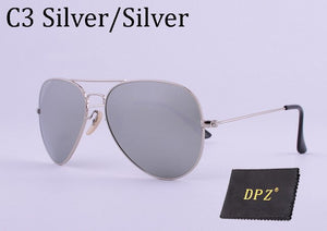 DPZ Glass lenses Gradient women sunglasses men 58mm 3025 Mirror G15 Gafas Brand design  sun glasses UV400