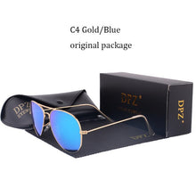 Load image into Gallery viewer, DPZ Glass lenses Gradient women sunglasses men 58mm 3025 Mirror G15 Gafas Brand design  sun glasses UV400