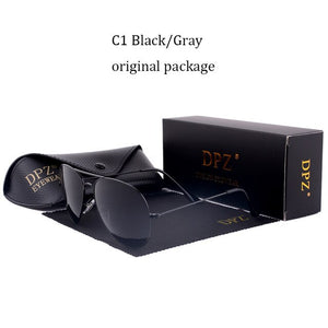 DPZ Glass lenses Gradient women sunglasses men 58mm 3025 Mirror G15 Gafas Brand design  sun glasses UV400