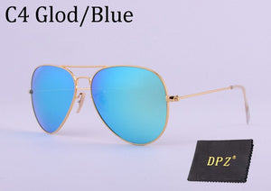 DPZ Glass lenses Gradient women sunglasses men 58mm 3025 Mirror G15 Gafas Brand design  sun glasses UV400