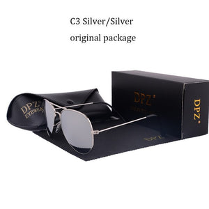 DPZ Glass lenses Gradient women sunglasses men 58mm 3025 Mirror G15 Gafas Brand design  sun glasses UV400