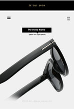 Load image into Gallery viewer, DPZ Square James Bond Men Sunglasses Brand Designer Glasses Women Super Star Celebrity Driving Sunglasses Tom for Men Eyeglasses