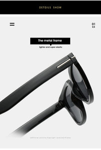 DPZ Square James Bond Men Sunglasses Brand Designer Glasses Women Super Star Celebrity Driving Sunglasses Tom for Men Eyeglasses