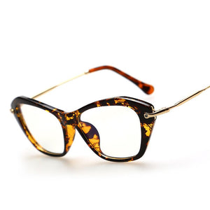 DRESSUUP   Frame Glasses Women Cat Eye Glasses Woman Classic Optical Vintage Glasses Frame Eyeglasses Oculos Gafas