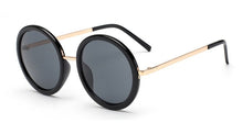 Load image into Gallery viewer, DRESSUUP Retro Round Sunglasses Women Brand Designer Vintage Sun Glasses Women Coating Oculos De Sol Gafas lunette de soleil