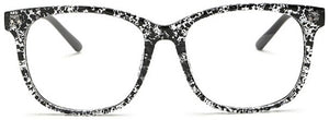 DRESSUUP Square Floral Women Eyeglasses Brand Designer Men Female Clear Glasses Frame Eyewear Oculos De Sol Feminino Lentes