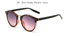 Load image into Gallery viewer, DRESSUUP Vintage Round Sunglasses Women Brand Designer Eyewear UV400 Gradient Female Retro Sun Glasses Oculos De Sol Gafas