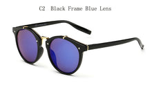 Load image into Gallery viewer, DRESSUUP Vintage Round Sunglasses Women Brand Designer Eyewear UV400 Gradient Female Retro Sun Glasses Oculos De Sol Gafas