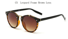 Load image into Gallery viewer, DRESSUUP Vintage Round Sunglasses Women Brand Designer Eyewear UV400 Gradient Female Retro Sun Glasses Oculos De Sol Gafas