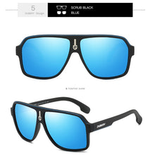 Load image into Gallery viewer, DUBERY 2020 High  Men Polarized Sunglasses PC Frame TAC Mirror Colorful Polarization Sun Glasses UV400 Outdoor Goggles D4