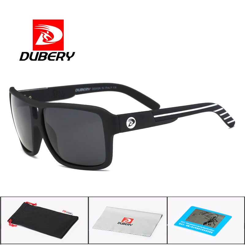 DUBERY 2023 Men's Polarized Dragon Sunglasses Driving Sun Glasses Men Women Sport Fishing  Brand Designer Oculos