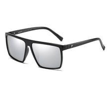 Load image into Gallery viewer, DUBERY 2022 est Vintage Men Polarised Silver Mirror Glasses Polarized Big Frame Square Sunglasses Retro Eyewear UV400