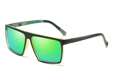 Load image into Gallery viewer, DUBERY 2022 est Vintage Men Polarised Silver Mirror Glasses Polarized Big Frame Square Sunglasses Retro Eyewear UV400