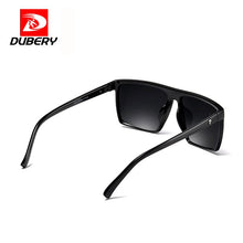 Load image into Gallery viewer, DUBERY 2022 est Vintage Men Polarised Silver Mirror Glasses Polarized Big Frame Square Sunglasses Retro Eyewear UV400