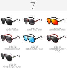 Carica l&#39;immagine nel visualizzatore di Gallery, DUBERY Brand Design Occhiali da sole polarizzati Uomo Driving Shades Maschio Occhiali da sole retrò per uomo Estate Occhiali a specchio Oculos d103