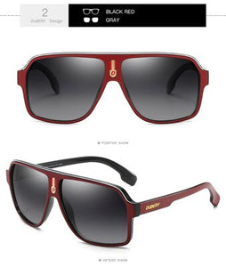 DUBERY Brand Design Occhiali da sole polarizzati Uomo Driving Shades Maschio Occhiali da sole retrò per uomo Estate Occhiali a specchio Oculos d103