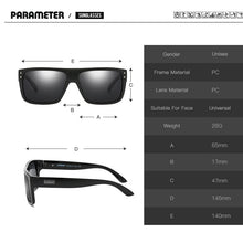 Load image into Gallery viewer, DUBERY Brand Men&#39;s Polarized Sunglasses Square Glasses Frame Gradient Temples Outdoor Casual Style Sun Glasses D911