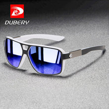 Carica l&#39;immagine nel visualizzatore di Gallery, Occhiali da sole polarizzati con montatura quadrata da uomo di marca DUBERY con lente UV400 per bloccare efficacemente l&#39;abbagliamento abbagliante D167 