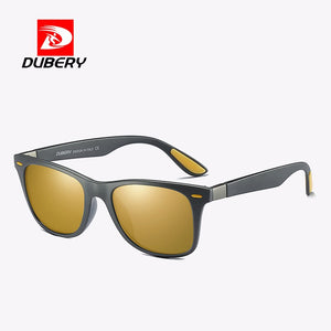 Occhiali da sole polarizzati per il tempo libero da viaggio all'aperto da uomo di marca Dubery adatti per la pesca da viaggio Golf UV400 per proteggere gli occhi D4195 