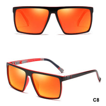 Carica l'immagine nel visualizzatore di Gallery, DUBERY Classic Square Polarized Sunglasses for Men Women Retro UV Protection Driving Sun Glasses Rectangular Mirrored Shades