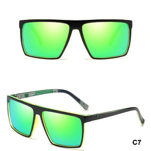 Carica l'immagine nel visualizzatore di Gallery, DUBERY Classic Square Polarized Sunglasses for Men Women Retro UV Protection Driving Sun Glasses Rectangular Mirrored Shades