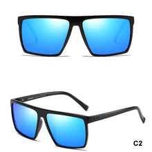 Carica l'immagine nel visualizzatore di Gallery, DUBERY Classic Square Polarized Sunglasses for Men Women Retro UV Protection Driving Sun Glasses Rectangular Mirrored Shades