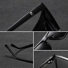 Carica l'immagine nel visualizzatore di Gallery, DUBERY Classic Square Polarized Sunglasses for Men Women Retro UV Protection Driving Sun Glasses Rectangular Mirrored Shades