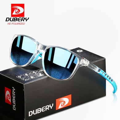 DUBERY  Men Polarized Sunglasses 2022  Sport Style Oval Sun Glasses Super Light Eyeglasses Frame UV Goggles Gafas 13XH