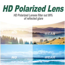 Load image into Gallery viewer, DUBERY Men Driving Sunglasses Pilot Polarized Fishing Sun Glasses Outdoor Travel Goggle Shades Male 100%UV Protection Metal Legs