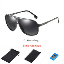 Load image into Gallery viewer, DUBERY Men Driving Sunglasses Pilot Polarized Fishing Sun Glasses Outdoor Travel Goggle Shades Male 100%UV Protection Metal Legs