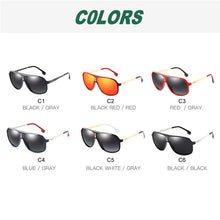 Load image into Gallery viewer, DUBERY Men Driving Sunglasses Pilot Polarized Fishing Sun Glasses Outdoor Travel Goggle Shades Male 100%UV Protection Metal Legs