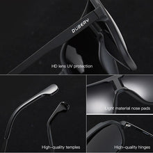 Load image into Gallery viewer, DUBERY Men Driving Sunglasses Pilot Polarized Fishing Sun Glasses Outdoor Travel Goggle Shades Male 100%UV Protection Metal Legs